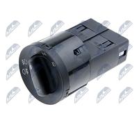 NTY Interrupteur Éclairage Principal EWS-WW-077 Pour Seat VW, Noir
