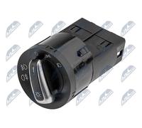 NTY Interrupteur Feux De Phares EWS-WW-117 17 Cosses 12 V Chrome Noir