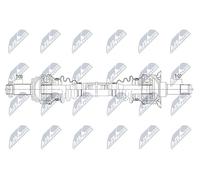NTY NPW-BM-091 Arbre de transmission arrière gauche