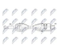 NTY NPW-CH-076 Arbre de transmission