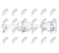 NTY NPW-NS-084 Arbre de transmission