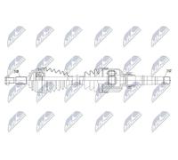 NTY NPW-PE-071 Arbre de transmission