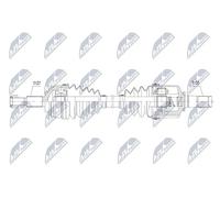 NTY NPW-RE-091 Arbre de transmission
