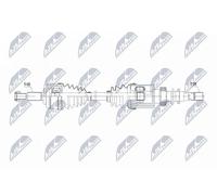 NTY NPW-RE-187 Arbre de transmission avant droit