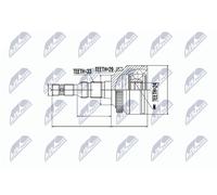 Jeu de joints, arbre de transmission NTY NPZ-PL-027
