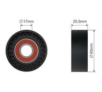 NTY Poulie De Courroie Crantée Pour Land Rover Freelander 2 FA_ 2.2 TD4 4x4