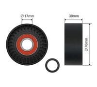 NTY Poulie De Courroie Crantée Pour Porsche Cayenne 955 S 4.8 GTS Panamera 970
