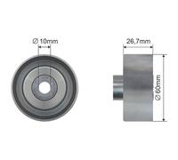 NTY Poulie De Guidage Pour Ford Transit Connect P65_ P70_