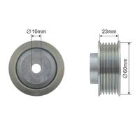 NTY Poulie De Guidage Pour Suzuki Grand Vitara I FT GT 2.0