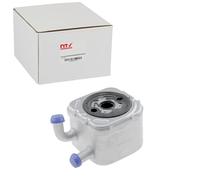 NTY Refroidisseur d'huile, huile moteur CCL-AU-025 Compatible avec: AUDI A4 B6, A4 B6 Avant, A4 B6 Cabriolet, A4 B7, A4 B7 Avant, A6 C5, A6 C5 Avant, A8 D2, ALLROAD C5, SKODA SUPERB I, VW PASSAT B5.5