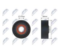 NTY RNK-ME-023 Poulie, courroie de distribution pour MERCEDES-BENZ