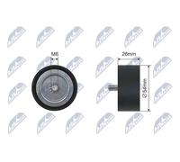 NTY RNK-ME-030 Poulie, courroie de distribution pour ,MERCEDES-BENZ