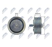 NTY Galet enrouleur de courroie d'accessoire RNK-NS-034 pour Nissan Qashqai +2 I