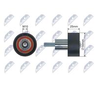NTY RNK-VW-040 Poulie renvoi/transmission, courroie de distribution pour AUDI,SE