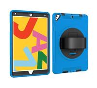 NTYHNFMIH Lanshui Accessories 3-in-1 Hand Strap Anti Drop Case, TPU Shell Protective Cover Suitable for Samsung Galaxy Tab A8 10.5 inches(Fresh Blue)