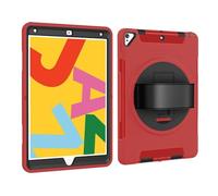 NTYHNFMIH Lanshui Accessories 3-in-1 Hand Strap Anti Drop Case, TPU Shell Protective Cover Suitable for Samsung Galaxy Tab A9-8.7 inches(Rouge)