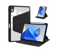 NTYHNFMIH Lanshui Accessories 360° Rotating Ultra-Thin Case with Pen Slot, Acrylic Protective Leather Cover Suitable for Huawei Matepad Air 11.5 2023 Universal(Noir)