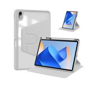 NTYHNFMIH Lanshui Accessories 360° Rotating Ultra-Thin Case with Pen Slot, Acrylic Protective Leather Cover Suitable for Huawei Matepad 11.5S/Air 11.5 2023 Universal(Grigio)