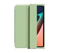 NTYHNFMIH Lanshui Accessories 3rd-Foldable Silicone Shell Tablet Protective Case Suitable for Lenovo Pad 2024-11 inches/M11 Universal(Matcha Green)