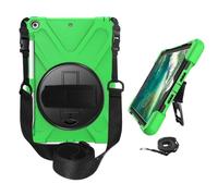 NTYHNFMIH Lanshui Accessories Anti Drop Shell Pen Slot Shoulder Strap Protective Cover Suitable for iPad Pro 13 inch 2024(Grass Green (Wristband+Strap))