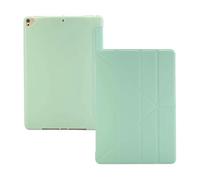 NTYHNFMIH Lanshui Accessories Y-Fold Foldable Bracket Cover, TPU Soft Silicone Shell Suitable for iPad Mini 7 2024/mini6 2021 8.3 inches(Matcha Green)