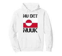 Nu det Nuuk! C'est Assez Maintenant ! Drapeau du Groenland Sweat à Capuche