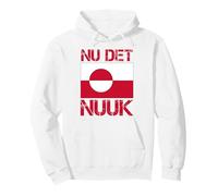 Nu det Nuuk! C'est Assez Maintenant ! Drapeau du Groenland Sweat à Capuche