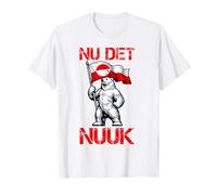 Nu det Nuuk! C'est Assez Maintenant ! Ours Polaire Drapeau T-Shirt