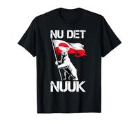Nu det Nuuk! C'est Assez Maintenant ! Ours Polaire Drapeau T-Shirt