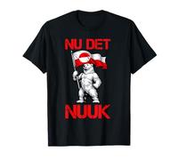 Nu det Nuuk! C'est Assez Maintenant ! Ours Polaire Drapeau T-Shirt