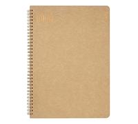 Nu Elite Cahier Format A5 à spirale papier Kraft