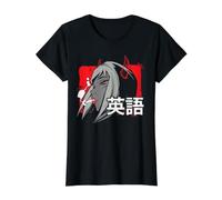 Nu Goth Sorcière Satanisme Occulte Japonais T-Shirt Graphique avec Valeur