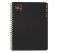 Nu Notebooks - Gamme Kraft - Cahier de projets A4 à spirales - Carnet de notes professionnel - 160 pages
