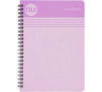 Nu: Notebooks Nu004114-Fsc Cloud Pastels Cahier À Spirale Lilas 110 Pages