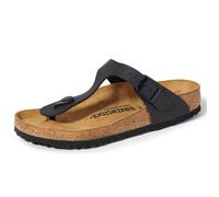 Nu-pieds - Birkenstock - Gizeh - Noir - Boucle de serrage - Synthétique 41