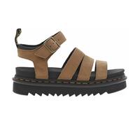 Nu-pieds - Dr. Martens - BLAIRE - Cuir nubuck - Talon plateau 4 cm - Beige 38