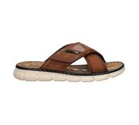 Nu pieds homme Bugatti Ref 62902 Cognac - Marron - Homme - 3 cm - Basse - Adulte - Plat - Cuir 40