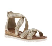 Tamaris Sandales compensées pour femme 1-28701-44 Or clair 37 EU