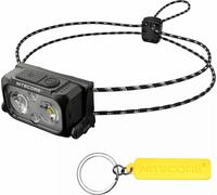 Nu21 Noir 360 Lumens Ultra Léger Extérieur Phare Double Faisceau Usb-C Rechargeable Phare Étiquette[Z206]