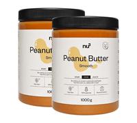 nu3 Beurre de cacahuète Smooth Crème 2x1000 g