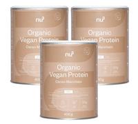 nu3 Bio Vegan Protein Shake Cacao-Macchiato Poudre 3x400 g