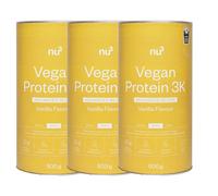 nu3 Clean Vegan Protein 3K vanille Poudre 3x500 g
