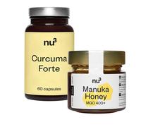 nu3 Curcuma Forte + Miel de Manuka MGO 400+ 125 g℮ Set(S) 1 pc(s)