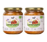 nu3 Curry de lentilles jaunes bio Repas Prêt À L'Emploi 2x370 g