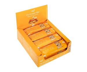 nu3 Fit Protein Bar Cacahuètes Caramel Barre 12x55 g