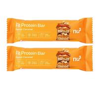 nu3 Fit Protein Bar Cacahuètes-Caramel Barre 2x55 g