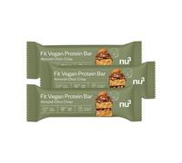 nu3 Fit Vegan Protein Bar, Almond-Choc Crisp Barre 3x50 g
