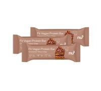 nu3 Fit Vegan Protein Bar Cannelle et chocolat croustillant Barre 3x50 g