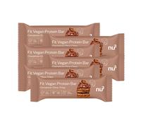 nu3 Fit Vegan Protein Bar Cannelle et chocolat croustillant Barre 6x50 g