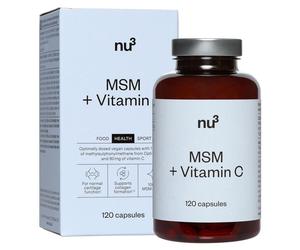 nu3 MSM + vitamine C Capsule(S) 120 pc(s)